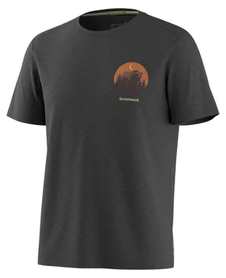 Obrázok produktu pre Pánske tričko SMARTWOOL Lunar Bear Active Graphic z merino vlny, šedé, veľkosť S