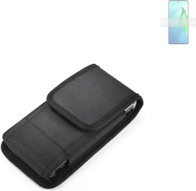 Produktbild von Holster Gürteltasche kompatibel mit Oppo Reno8 Pro+ Holster Gürtel Tasche wasserabweisend Handy Hülle Schutz Hülle Outdoor schwarz K-S-Trade