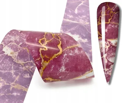 Immagine prodotto di PELLICOLA TRANSFER per unghie 10cmx4cm MARMOR