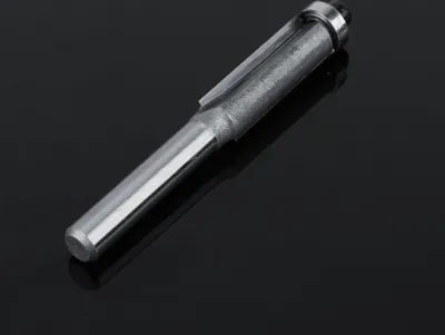 Image de 1x 1/4'' Straight Shank Router Bits Bearing Flush Trim Bit 6/8/10/12mm