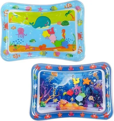 Produktbild von Famanu Wasser-Spielmatte für Babys - 2 Stück, ab 3 Monaten