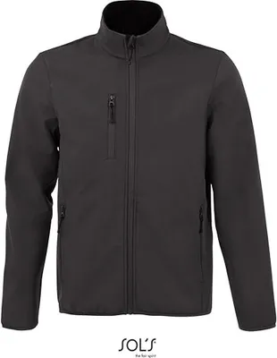 Immagine prodotto di SOLs 03090 | Giacca Uomo Giacca Softshell Radian - Colore: Grigio antracite (tinta unita) - Taglia: 4XL