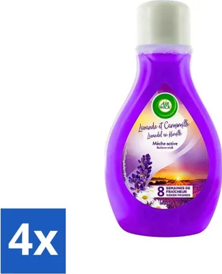 Image de Désodorisant Air Wick Active Wick – Lavande & Camomille – 375 ml - Pack économique - 4 pièces