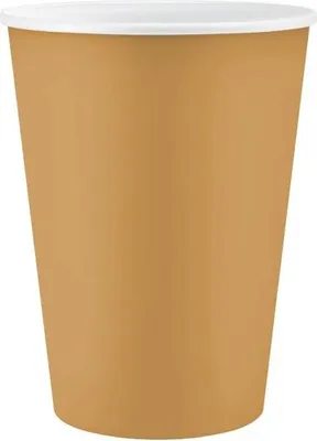 Obrázek produktu pro GOLDEN papírový kelímek narozeninový 250ml 6 ks.