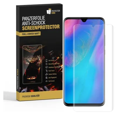 Produktbild von 2x Panzerfolie für Huawei P30 Pro FULL-COVER ANTI-SCHOCK Displayschutzfolie MATT