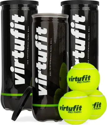 Produktbild von VirtuFit Pro Padel Ballen – Set mit 9 Bällen