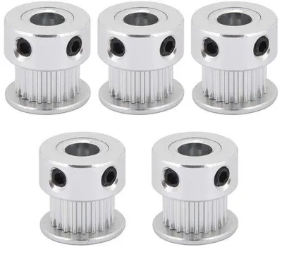 Produktbild von 3D-Druck-Vervangungsset - Aluminium - 6,35mm - Boor-Set - 20-Zahn - Pulley