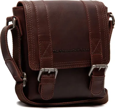 Zdjęcie produktu dla Skórzana torba na ramię Ariano Flapoverbag marki Chesterfield w kolorze brązowym