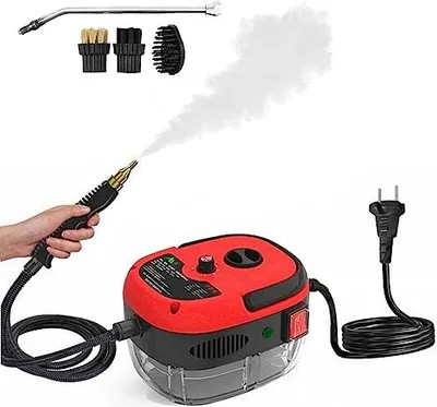 Produktbild von Tragbarer Dampfreiniger 2500W Hochtemperaturbürstenkopf Küche, Bad, Auto