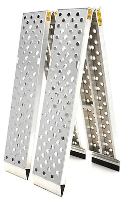 Produktbild von HBM-Aluminiumrampe, doppelt, 1360 kg, 2740 mm x 355 mm