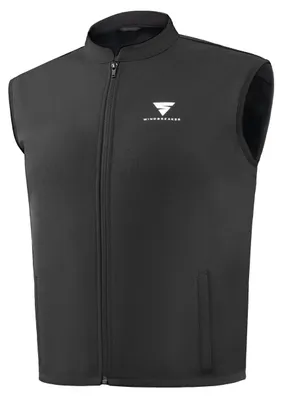 Zdjęcie produktu dla Kamizelka motocyklowa SHIMA Windbreaker, czarna, rozmiar L
