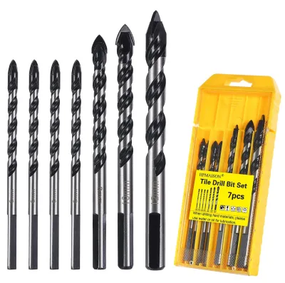 Obrázek produktu pro Sada 7 vrtáků do dlaždic pro různé materiály
