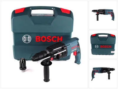 Zdjęcie produktu dla Bosch GBH 2-26 F Professional, SDS Plus, Czarny, Niebieski, 6,9 cm, 900 RPM, 2,7 J, 4000 bpm