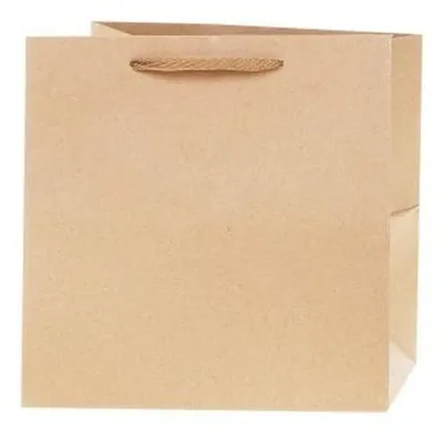 Imagen del producto de Bolsas de regalo Kraft Lux, modelo Q6, de 40 x 40 x 40 cm, paquete de 12 unidades