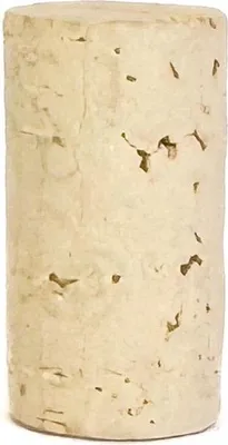 Produktbild von INNA-Glas Bastelkorken Kalliope, beidseitig gerändelt, Naturkork, hell, 4,5cm, Ø2,4cm - Korken