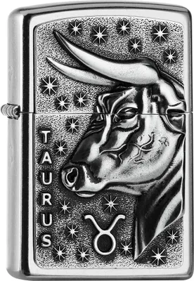 Produktbild von ZIPPO ZODIAC TAURUS Stierfeuerzeug 2006501
