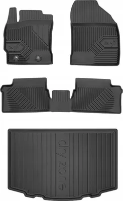 Obrázek produktu pro SET 77 Gumové rohože a rohože Toyota Auris 2 Hybrid Kombi 2012-2018 d