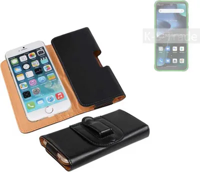 Produktbild von K-S-Trade Schützhülle Handyhülle kompatibel mit Blackview BV5200 Pro Holster Gürtel Tasche Schutzhülle Handy-Tasche Smartphone Case Seitentasche