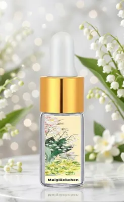 Produktbild von GKA Parfüm Öl Maiglöckchen aus Frankreich Parfümöl Kosmetik Grüner Akkord, Ylang-Ylang, Maiglöckchen, Rose, Jasmin sehr intensiv Probierfläschchen