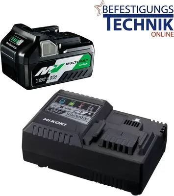 Produktbild von Hikoki Hitachi Booster Pack Multi Volt UC18YSL3WE1Z 1 Akku BSL36A 36V/2,5Ah Ladegerät UC18YSL3