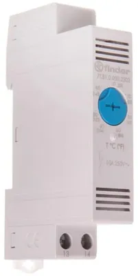 Immagine prodotto di Finder Vari-Termostato 1S-10A f. Guida DIN 7T.81.0.000.2303