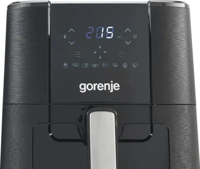 Zdjęcie produktu dla Gorenje AF1350DWB, Frytkownica na gorące powietrze, 5,4 l, 80 °C, 200 °C, 60 min, Pojedyńczy