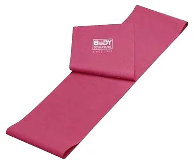 Obrázok produktu pre Body Sculpture - odporová páska, logo, Pilates PP8112 (jednotná veľkosť) (ružová)