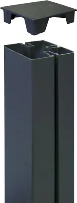 Image de TAP ALUPOST - Lot de 2 bouchons pour ALUPOST - Anthracite