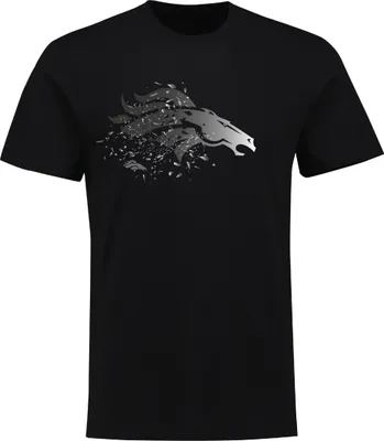 Produktbild von NFL Denver Broncos Shatter Graphic Logo Football Shirt schwarz (S)