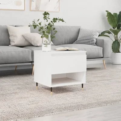 Produktbild von Cloris Designermöbel Couchtisch Weiß 50x46x50 cm Holzwerkstoff 2024 Neu