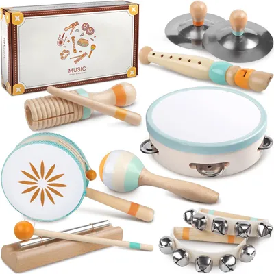 Produktbild von Montessori-Musikinstrumenten-Set für Kleinkinder