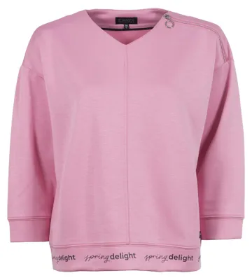 Immagine prodotto di s'questo Leichtsweat 3/4, colore rosa tenue, collezione Spring Delight