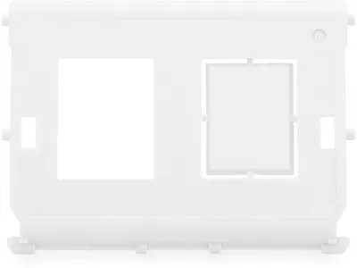 Produktbild von Digitus Einsatz für Datenanschlussdose für Keystone Module, IP44, Aufputz mit Klappdeckel, Elfenbein, konventionell, ASSMANN Electronic, RJ-45, 1 Stück(e), Deutschland