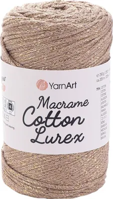 Produktbild von Yarn Art Macrame Baumwolle Polyester 2 mm 205 m 735 Schnur