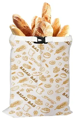 Imagen del producto de Bolsas reutilizables para pan fresco