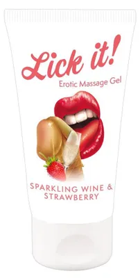 Image de LICK IT Vin pétillant & Fraise 50ml