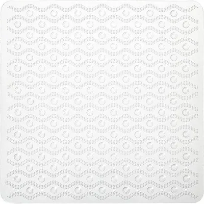 Obrázek produktu pro Sprchová a koupelnová rohož 55 x 55 cm – PVC – průhledná