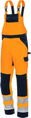 Produktbild von NITRAS Warnschutz Latzhose MOTION TEX  VIZ Gr. 94 orange