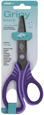 Produktbild von Wedo GRIPY, Kind, Gerader Schnitt, Einzelbild, Schwarz, Violett, Universal, Gerundete Spitzen