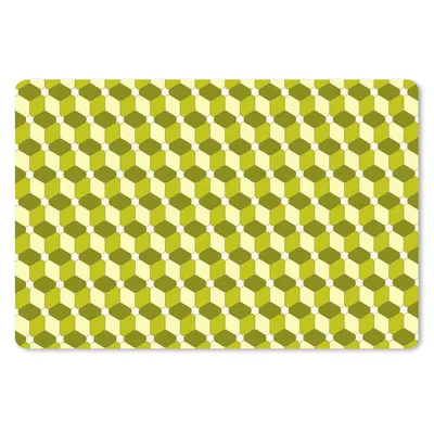 Produktbild von MuchoWow® Mauspad Mousepad Blöcke - Muster - 3D 27x18 cm - Mousepads - Maus Mat - Pad - Mausunterlage - Büroartikel - Desk Matten