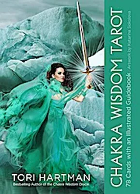 Produktbild von The Chakra Wisdom Tarot: 78 Cards with Illustrated Guidebook