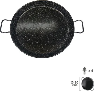 Obrázok produktu pre Panvica Paella smaltovaná 30cm 53402