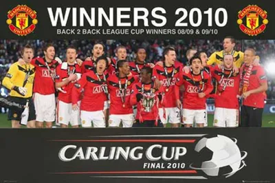 Produktbild von Fußball Poster Manchester United quer
