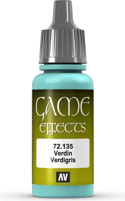 Game Color Acrylfarbe Vallejo 72135 Verdigris 17ml Miniatur Farbe
