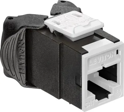Image de Leviton Atlas-X1 RJ-45 Noir, Blanc