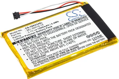Image de TECHTEK Batterie compatible avec [Garmin] Nulink 2340, Nulink 2390 remplace 361-00019-15