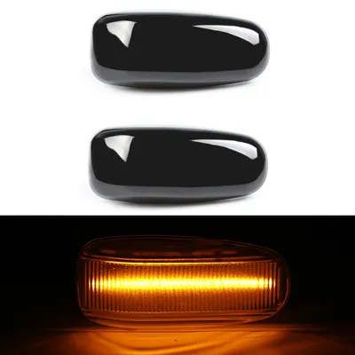 Für Mercedes W210 S210 R170 C208 A208 Vito Sprinter 2x LED Seitenblinker Schwarz in der Farbe Schwarz von Goingfast