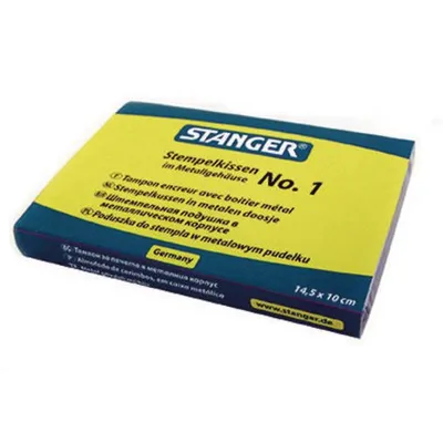 Obrázek produktu pro STANGER 380007 STANGER Stempelkissen No 1 blau 125,0 x 80,0 mm