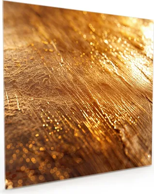 Produktbild von Küchenrückwand Spritzschutz Glas mit Motiv Goldene Textur 40 x 40 cm