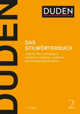 Produktbild von Duden - Das Stilwörterbuch